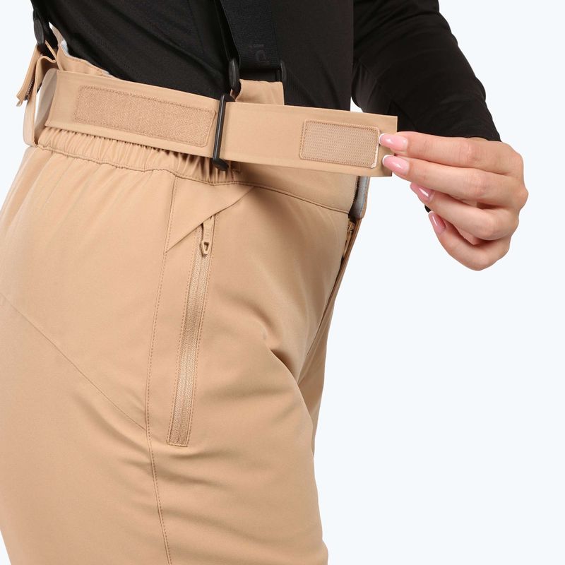 Dámské lyžařské kalhoty Kilpi Elare beige 3