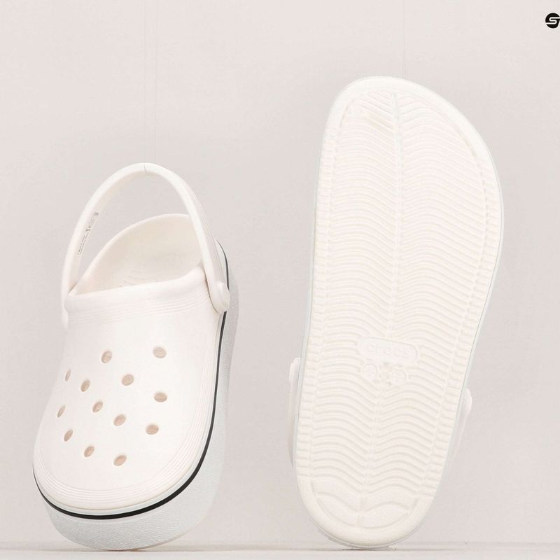 Pánské dřeváky Crocs Crocband Clean Of Court Clog white 13
