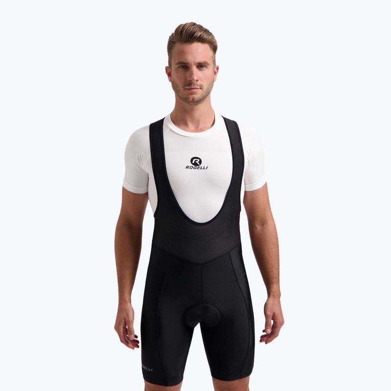 Pánské cyklistické kraťasy Rogelli Econ Bib Short black