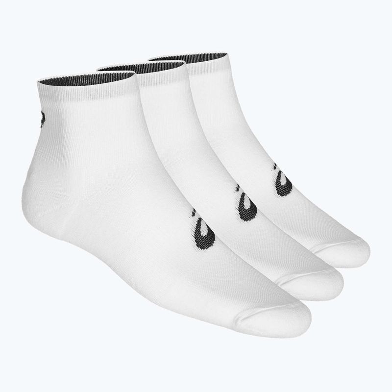 Běžecké ponožky ASICS Quarter 3 pary white