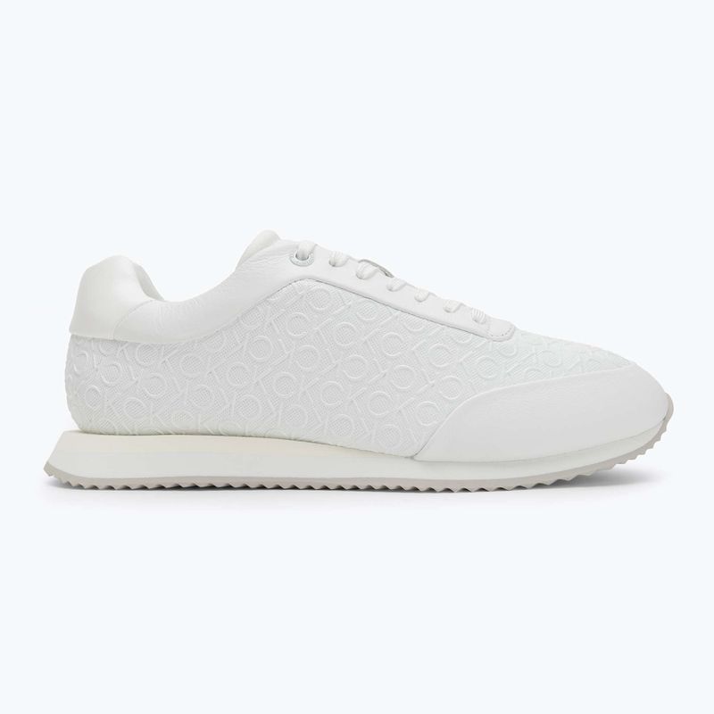 Dámské boty Calvin Klein  HW0HW02574 Runner Lace Up Mono Pu Triple Bright White 2