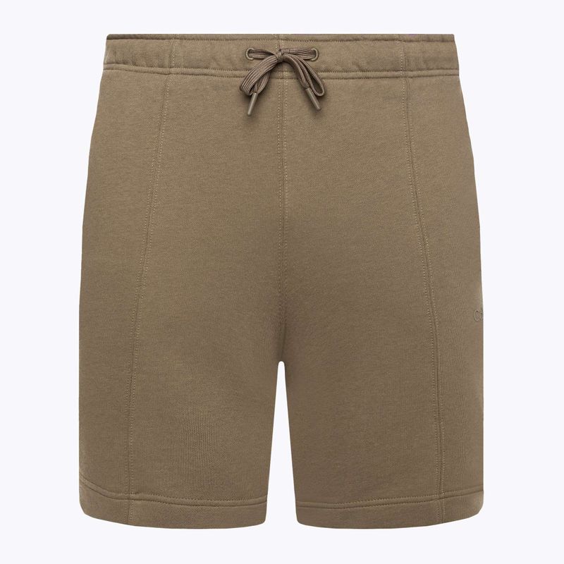 Pánské tréninkové šortky Calvin Klein 8.5" Knit 8HU šedé olivové 5