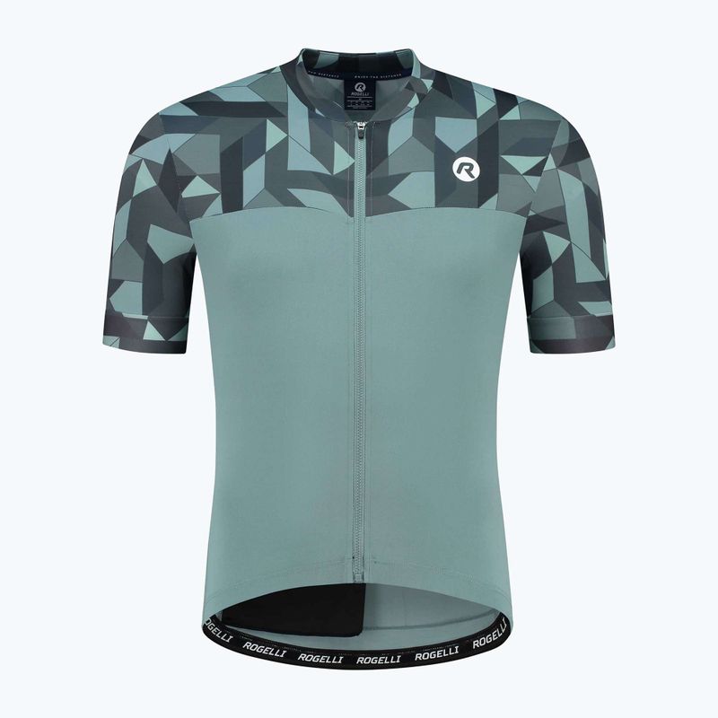 Pánský cyklistický dres    Rogelli Essential Graphic grey 4