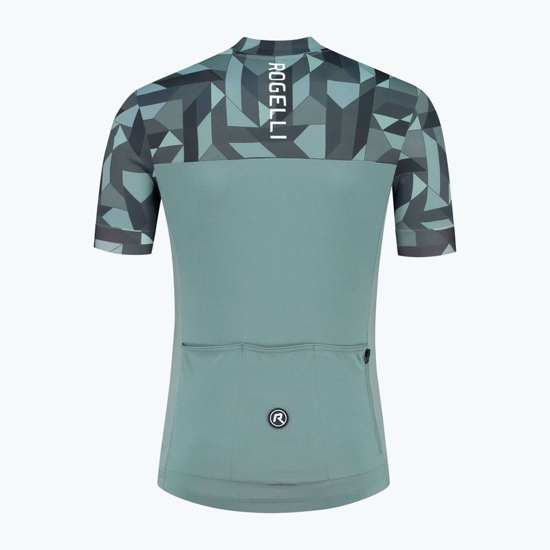 Pánský cyklistický dres    Rogelli Essential Graphic grey 5