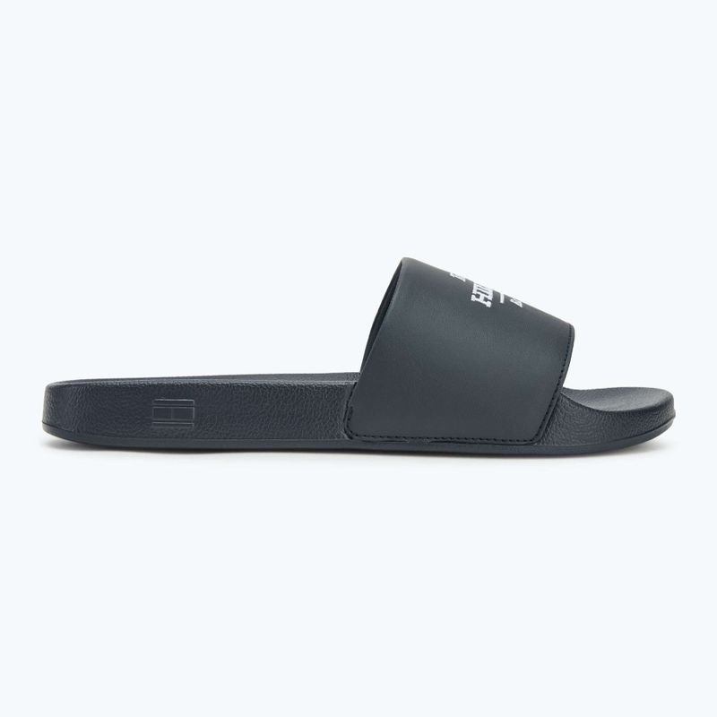 Pánské nazouváky  Tommy Hilfiger Embroid 85 Pool Slide desert sky 2
