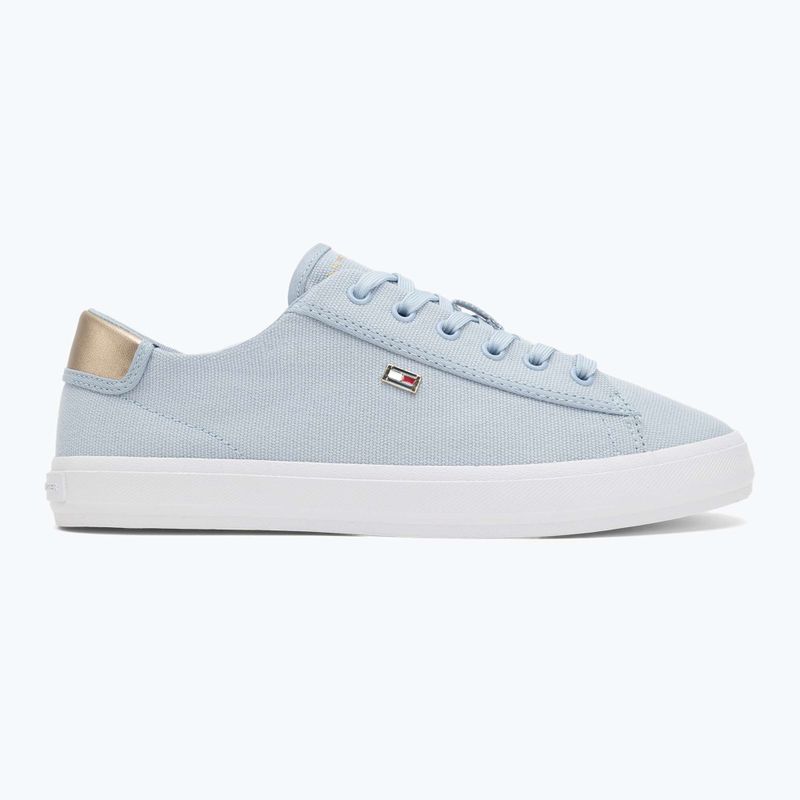 Dámské tenisky Tommy Hilfiger Vulc Canvas Lace Up breezy blue 2