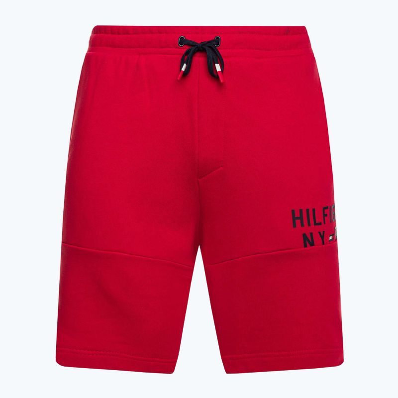 Pánská mikina Tommy Hilfiger Graphic Sweatshort červená 5