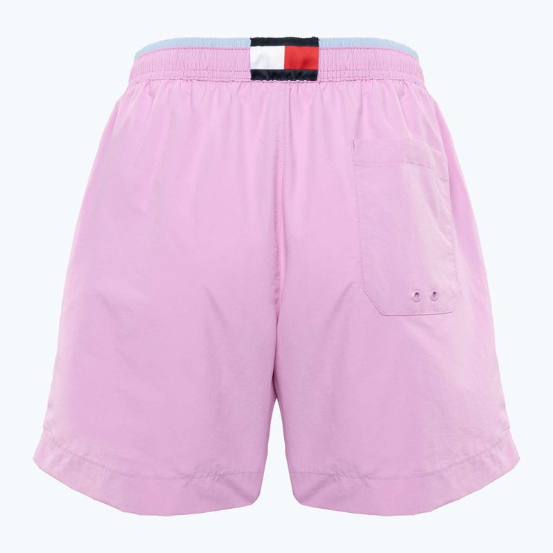 Pánské plavecké šortky Tommy Hilfiger Medium Drawstring sweet pea pink 2
