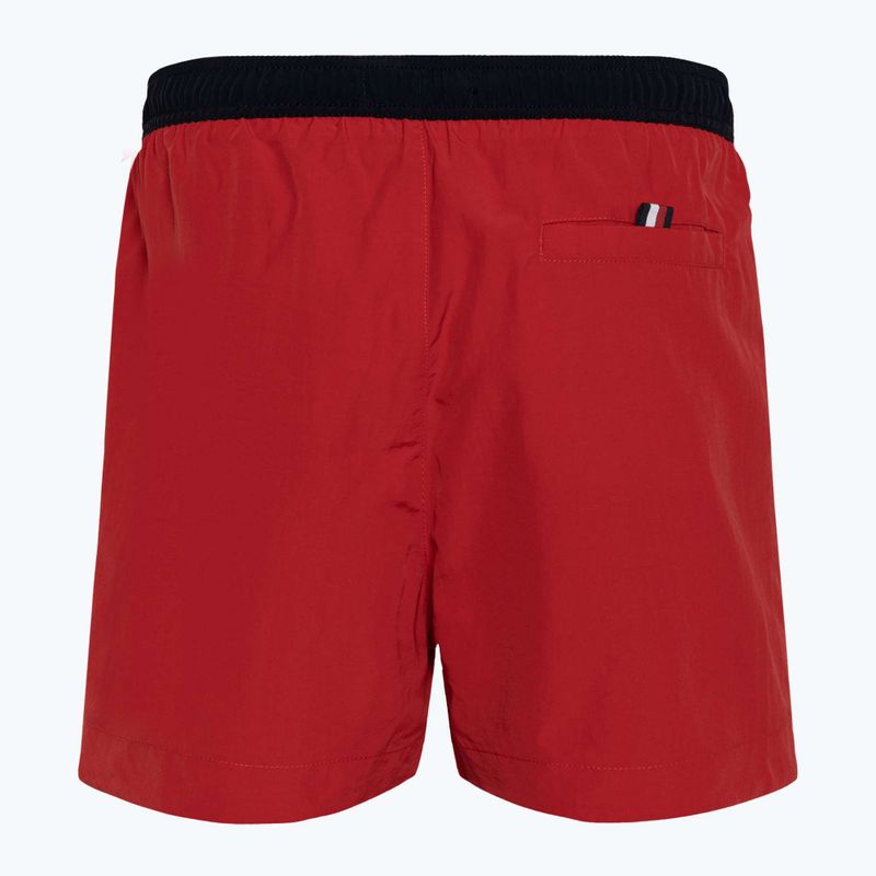 Pánské plavecké šortky Tommy Hilfiger Medium Drawstring primary red 2