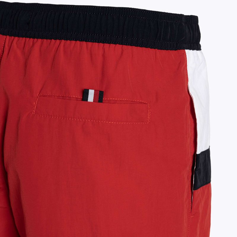 Pánské plavecké šortky Tommy Hilfiger Medium Drawstring primary red 3