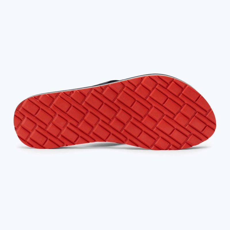 Dámské žabky Tommy Hilfiger  Global Stripes Flat Beach Sandal red white blue 4