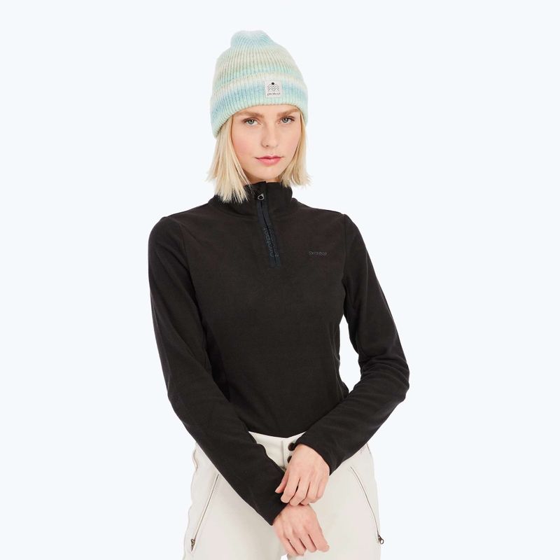 Dámská mikina Protest PRTRemutez 1/4 Zip Active true black