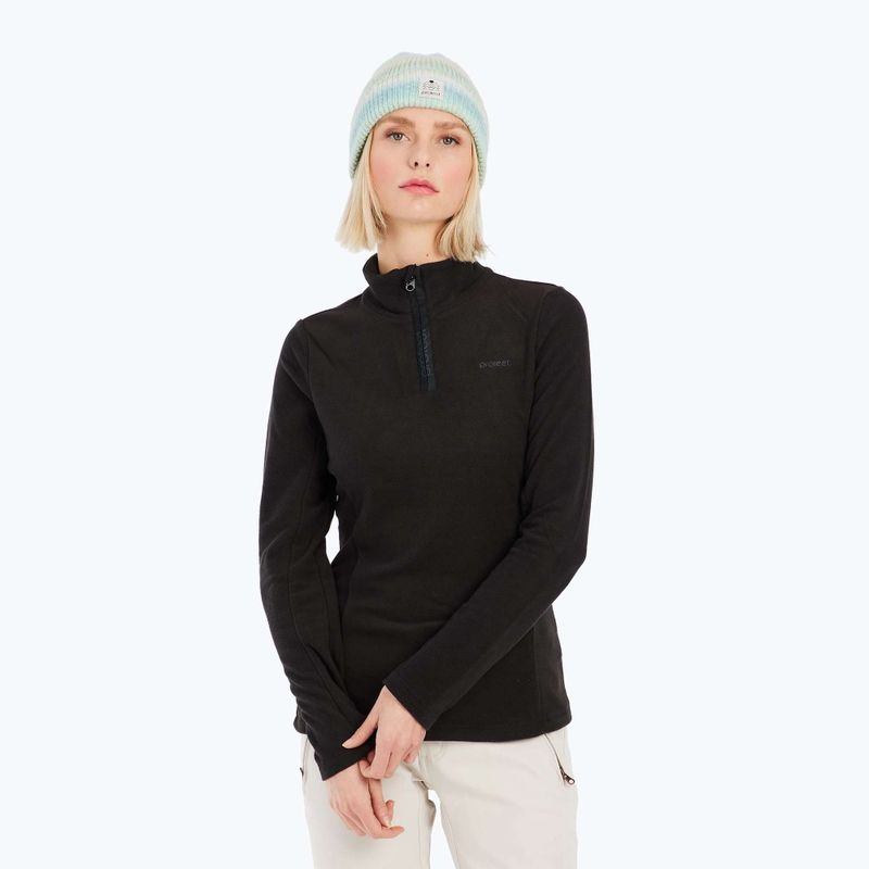 Dámská mikina Protest PRTRemutez 1/4 Zip Active true black 5