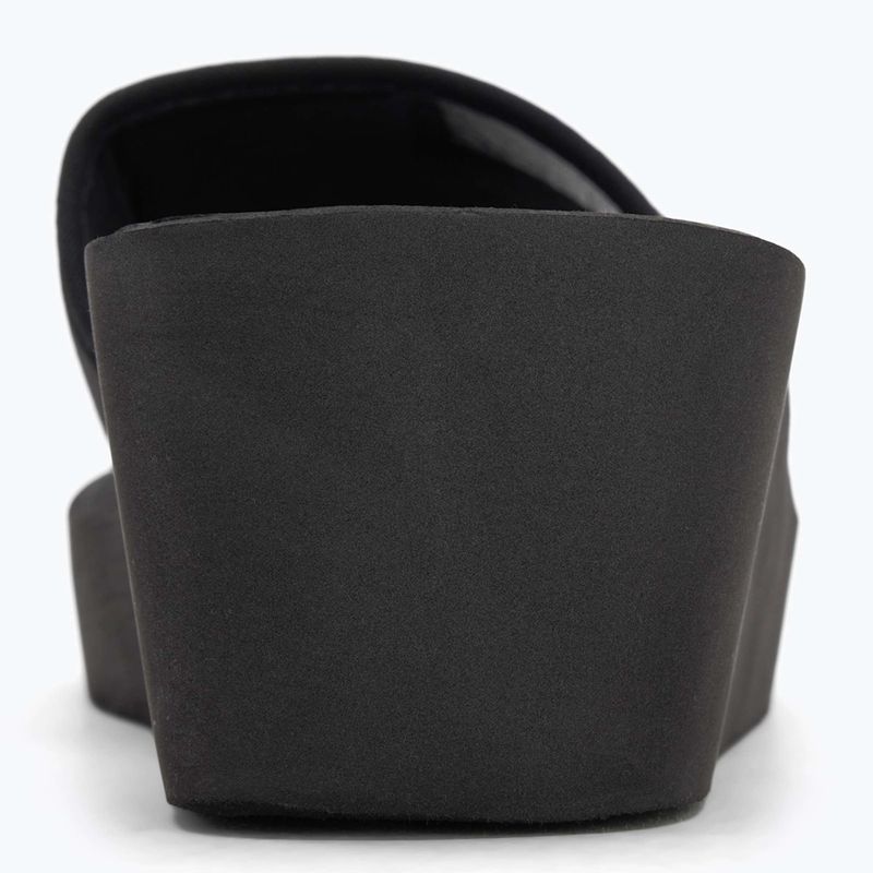 Dámské nazouváky Calvin Klein YW0YW01725 Beach Wedge Slide Canvas triple black 6