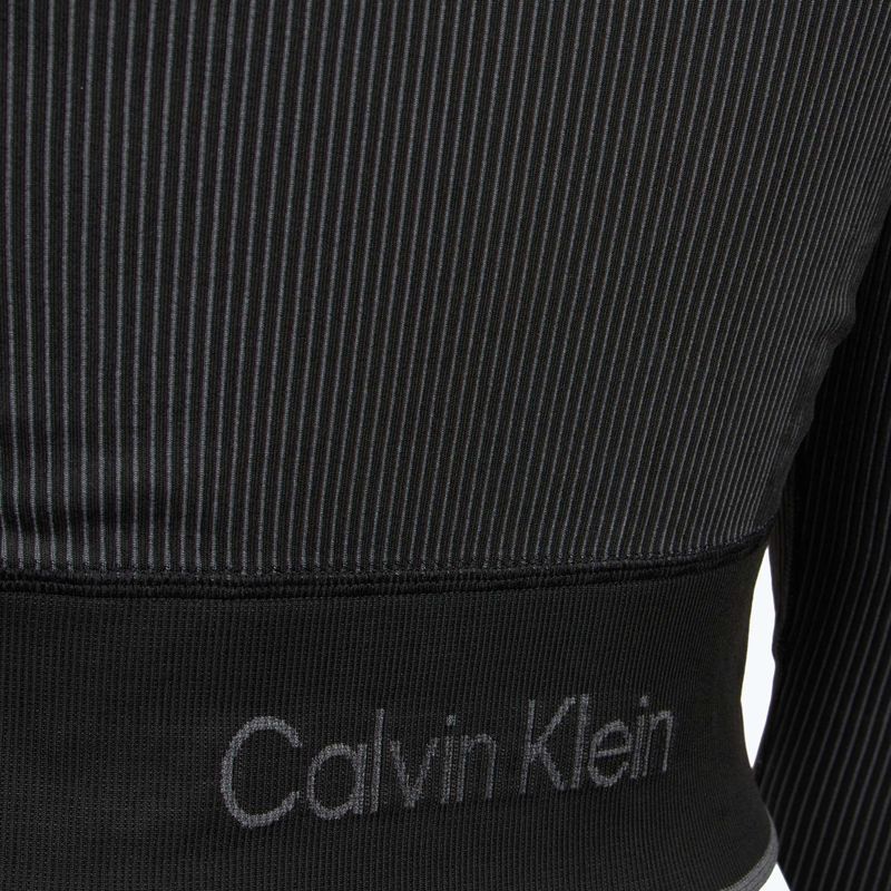 Dámská mikina Calvin Klein 00GWS4J406 Seamless black 4