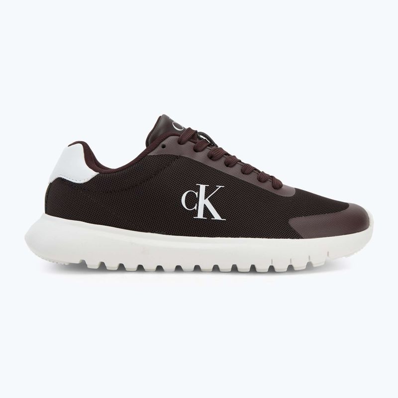 Dámské boty Calvin Klein YW0YW01750 3 Eva Runner Mesh MG brown out/green haze 2