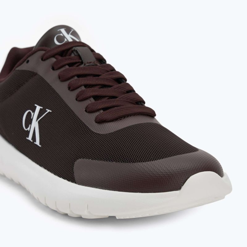 Dámské boty Calvin Klein YW0YW01750 3 Eva Runner Mesh MG brown out/green haze 7