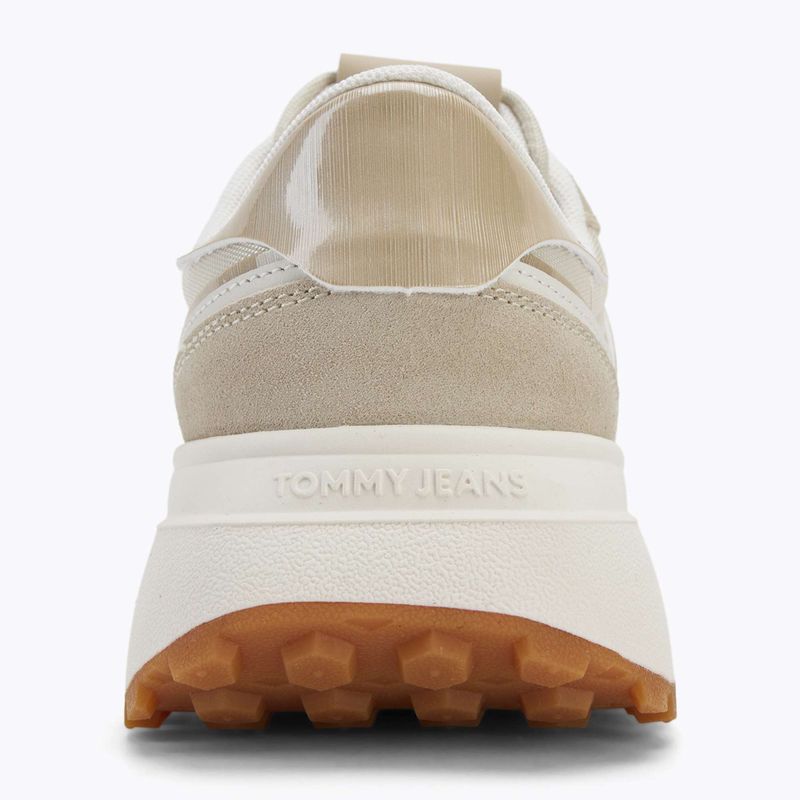 Dámské boty Tommy Jeans Cleated Runner white clay 6