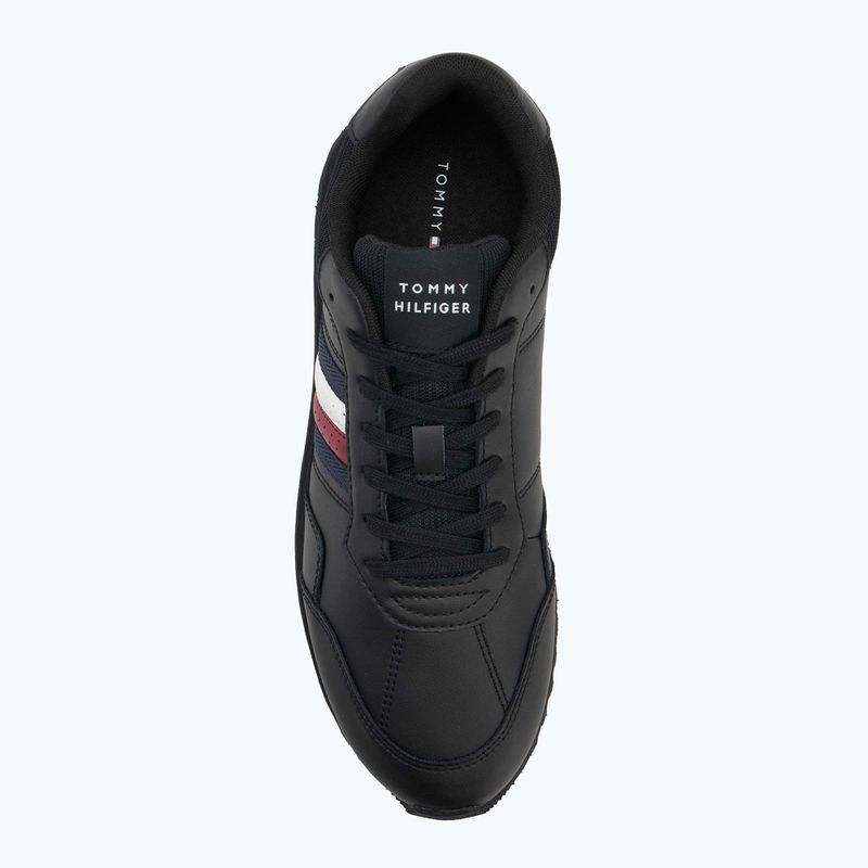 Pánské boty Tommy Hilfiger New Runner Eva Lth Stripes black 5