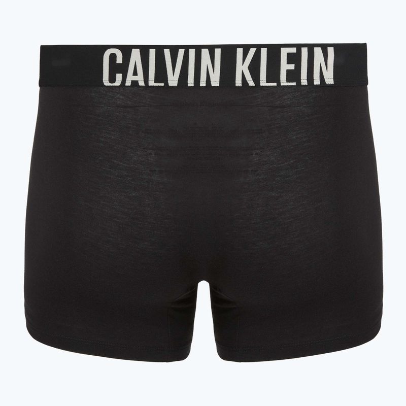 Boxerky Calvin Klein 000NB3609A Boxer Brief 3 pairs black with oatmeal logo/black with age 5