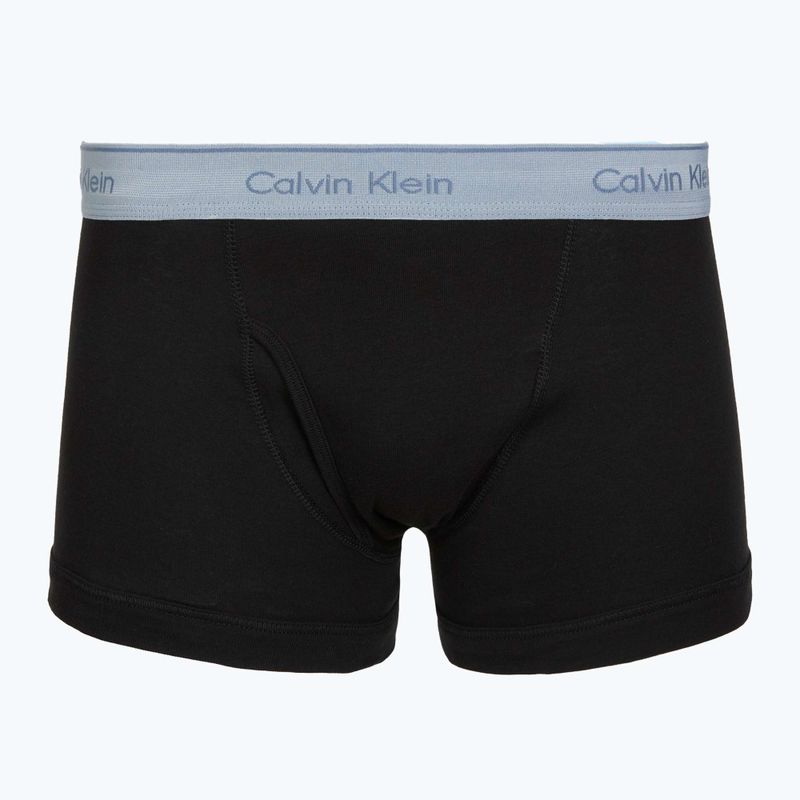 Boxerky Calvin Klein LV00NB1897 Trunk 5 pairs of black bodies with black/misty grey/purple 6