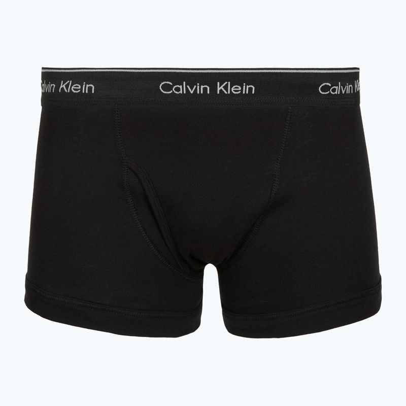 Boxerky Calvin Klein LV00NB1897 Trunk 5 pairs of black bodies with black/misty grey/purple 8