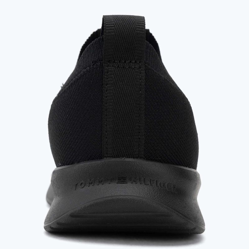 Pánské boty Tommy Hilfiger Lightweight Knitted Runner black 6