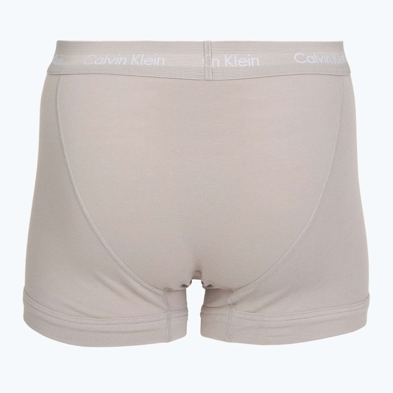 Pánské boxerky Calvin Klein 0000U2662G Trunk 3 pairs classic blue/porpoise/black 5