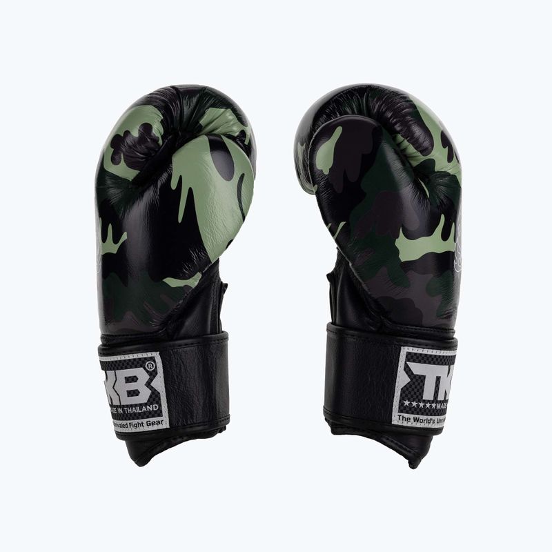 Boxerské rukavice Top King Muay Thai Empower zelené TKBGEM-03A-GN-10OZ 4