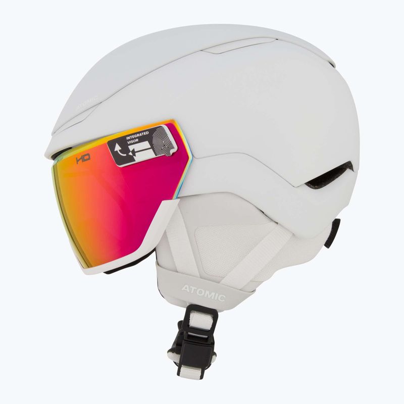 Lyžařská helma Atomic Revent GT Amid Visor HD white heather/red hd 4