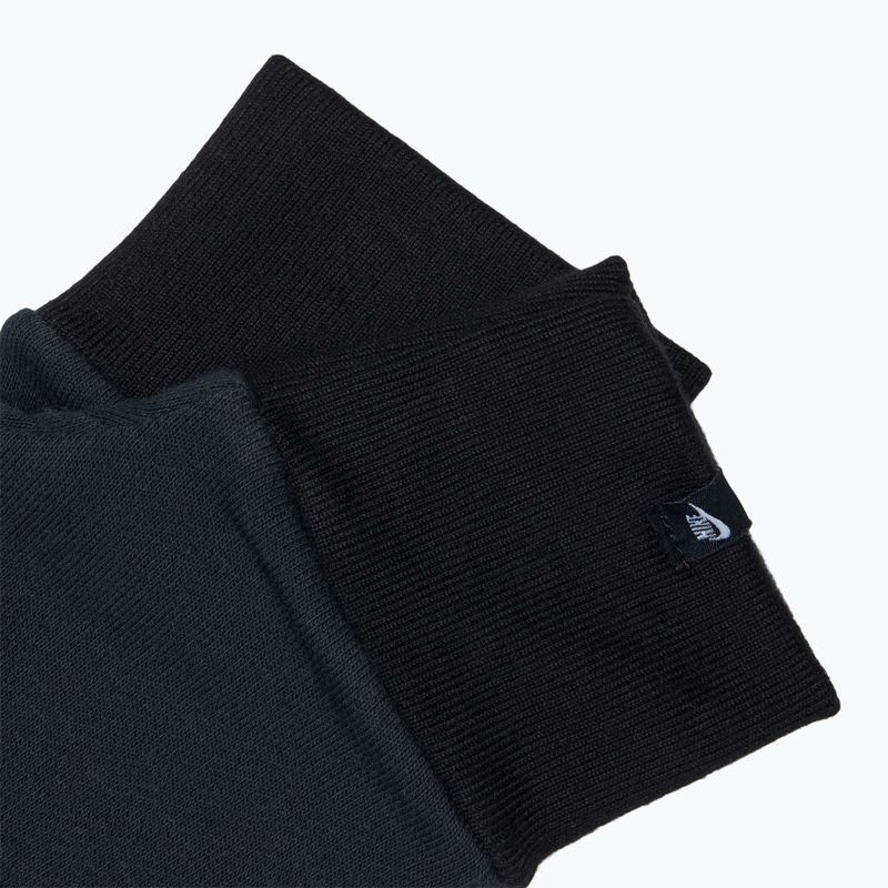 Dámské běžecké rukavice Nike Club Fleece black/white 5