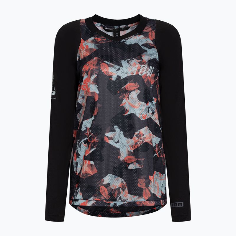 Dámský cyklistický dres Ion Scrub Ls black 47223-5024