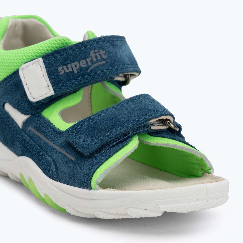 Dětské sandály Superfit Flow blue/light green 7