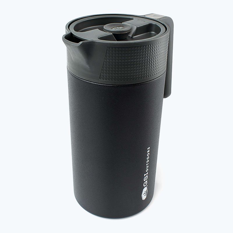 Cestovní kávovar GSI Outdoors Glacier Stainless Javapress black