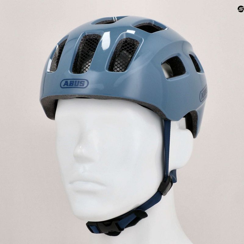 Dětská cyklistická helma ABUS Youn-I 2.0 glacier blue 9