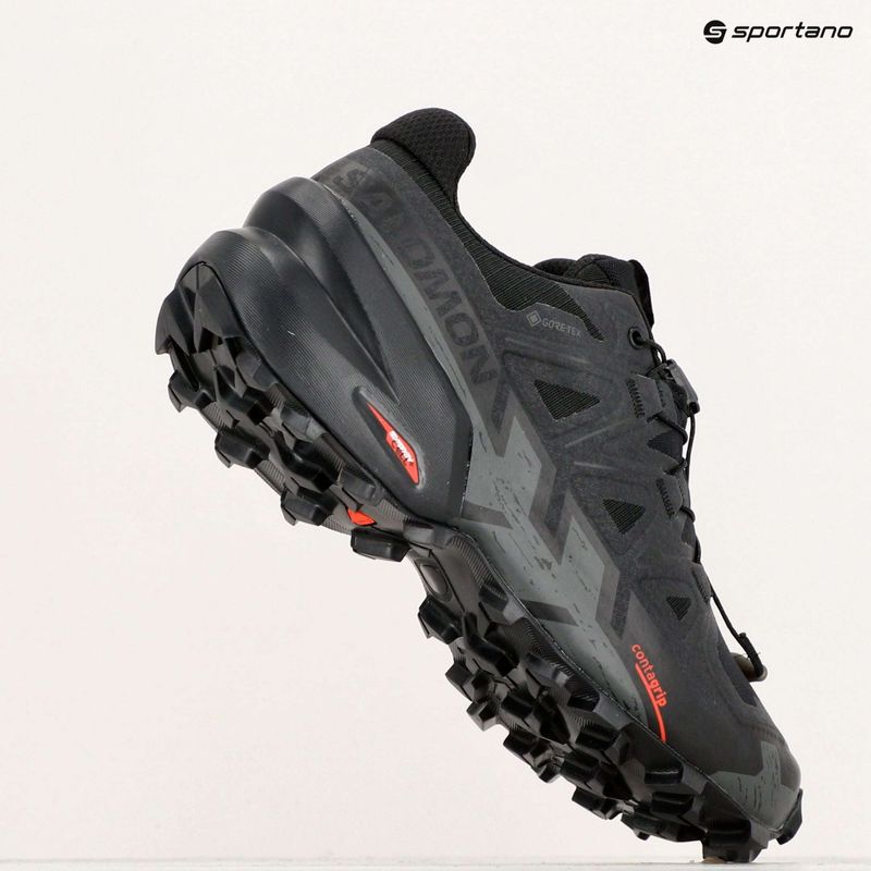 Dámské běžecké boty Salomon Speedcross 6 GTX black/black/phan 9
