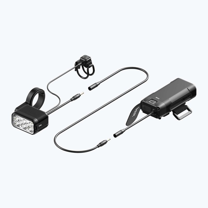 Přední světlo na kolo Knog Blinder X 1800 + bateria 10000mAh black 2
