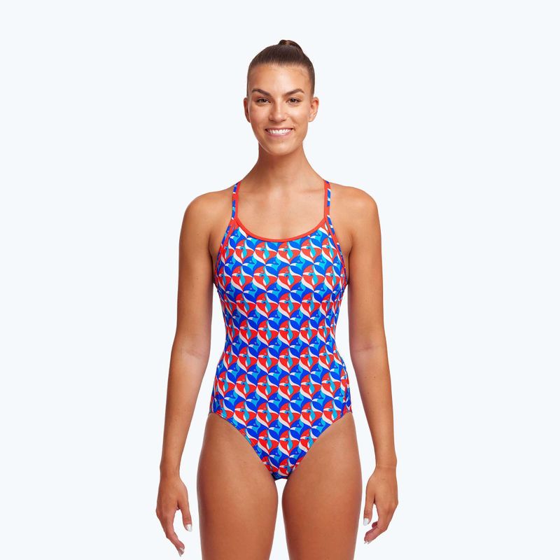 Dámské jednodílné plavky Funkita Diamond Back One Piece out foxed 2