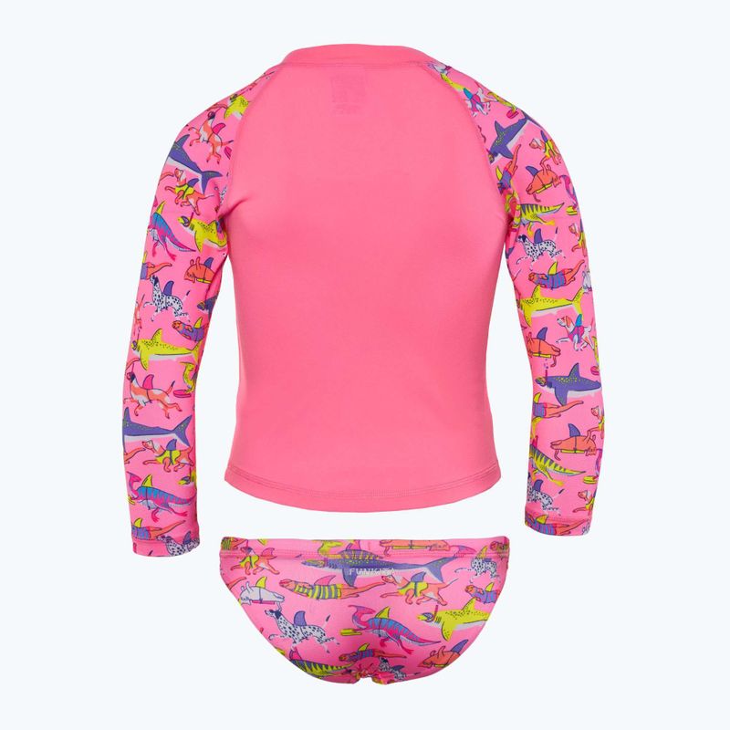 Dětská plavecká souprava Funkita Zippy Rashie & Brief learner lane 2