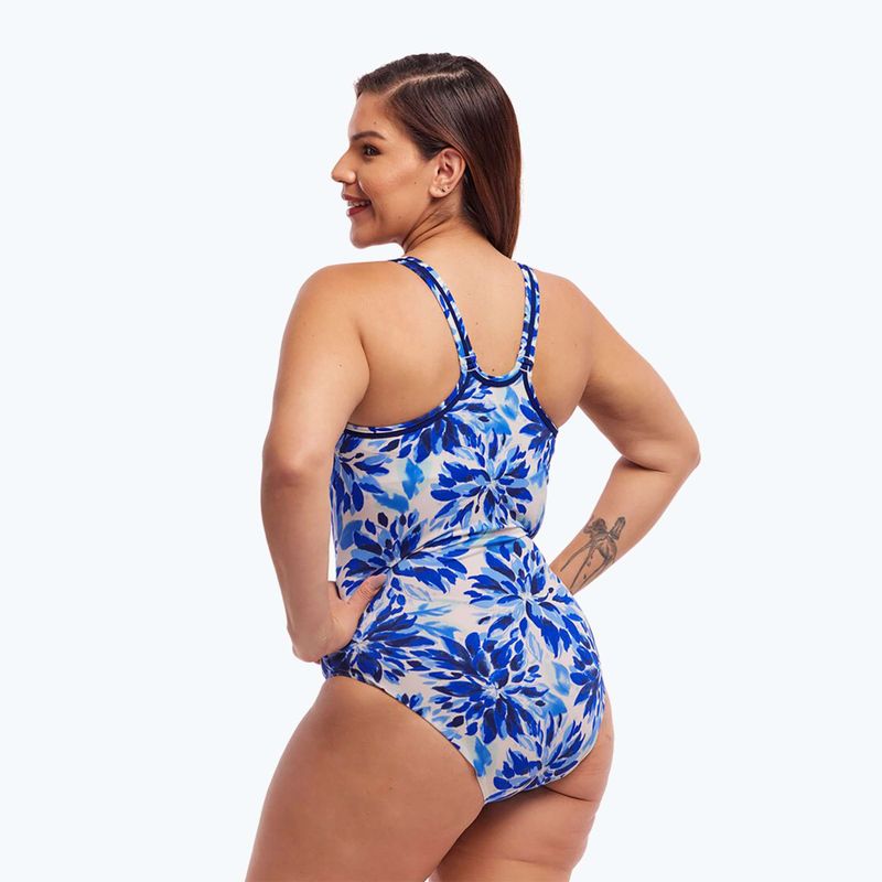 Dámské jednodílné plavky Funkita Locked In Lucy One Piece blossom blue 6