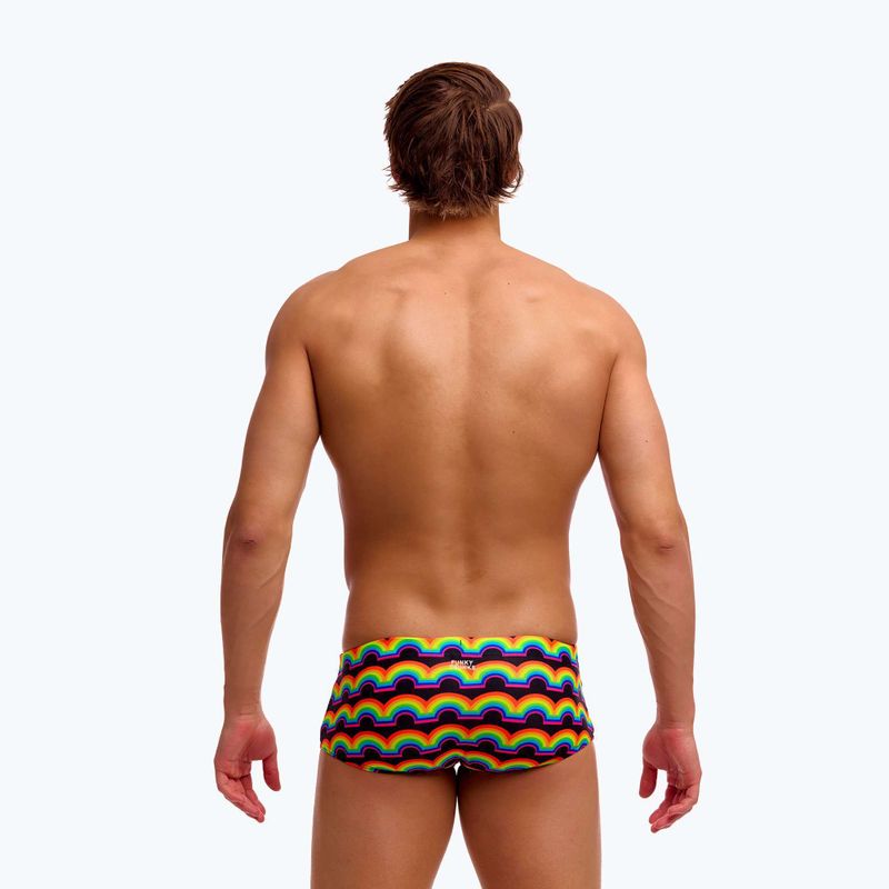 Pánské plavecké boxerky Funky Trunks Sidewinder Trunks rainbowie 4