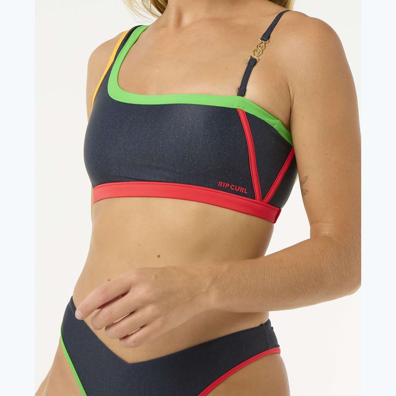 Horní díl plavek Rip Curl Gigi One Shoulder dark denim 6