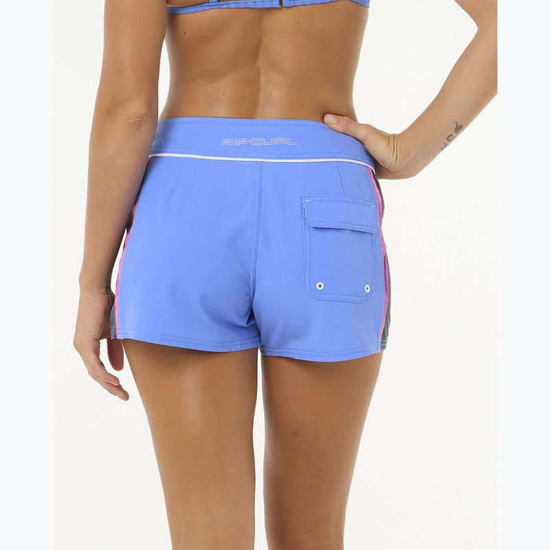 Dámské plavecké šortky Rip Curl Las Dalias Performance 3" blue 3