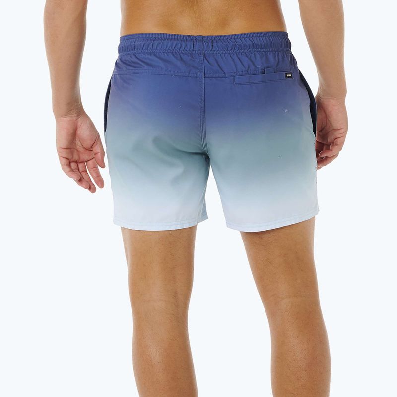 Pánské plavkové šortky Rip Curl Offset Fade Volley light navy 3