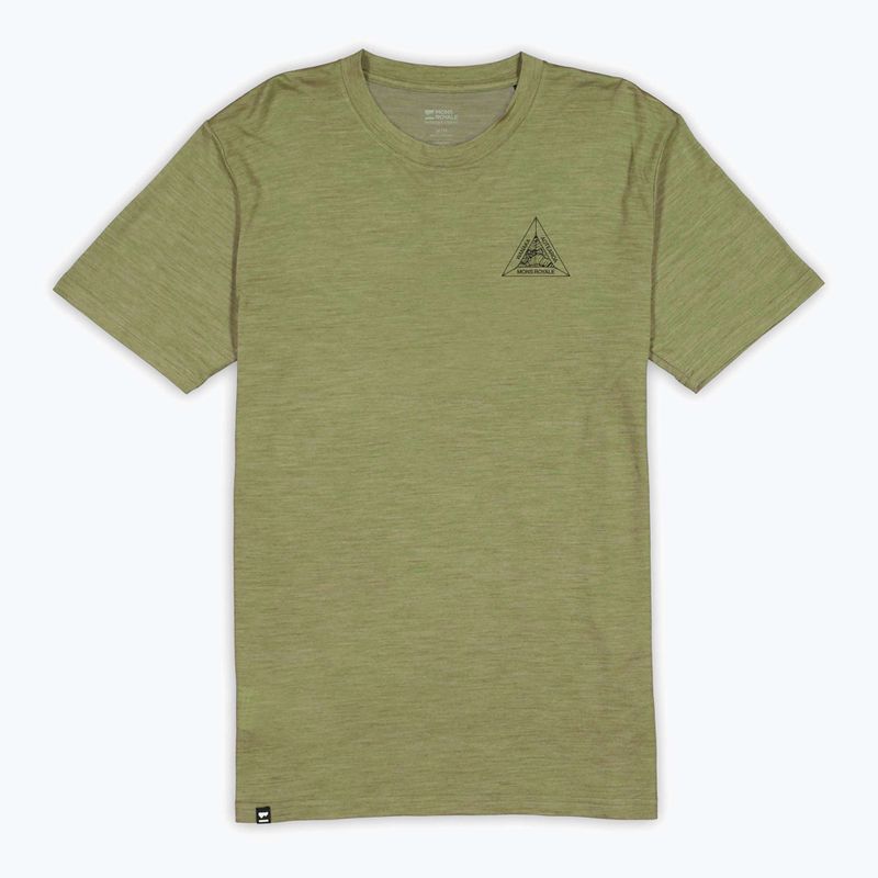 Pánské termo tričko Mons Royale Zephyr Tencel fern 3