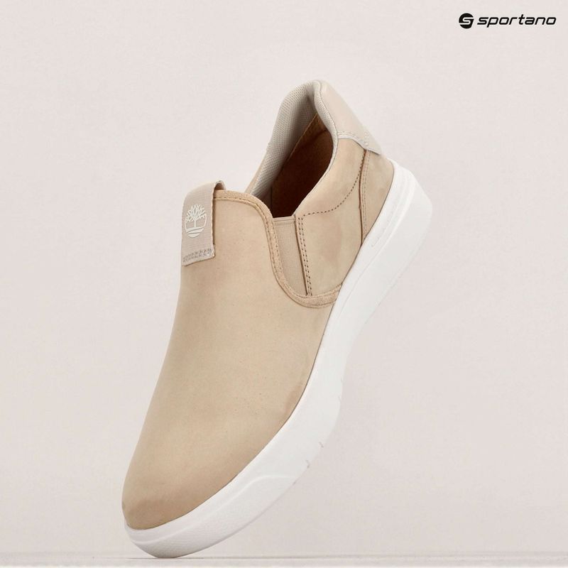 Pánské boty Timberland Seneca Bay Slip On light beige nubuk 9
