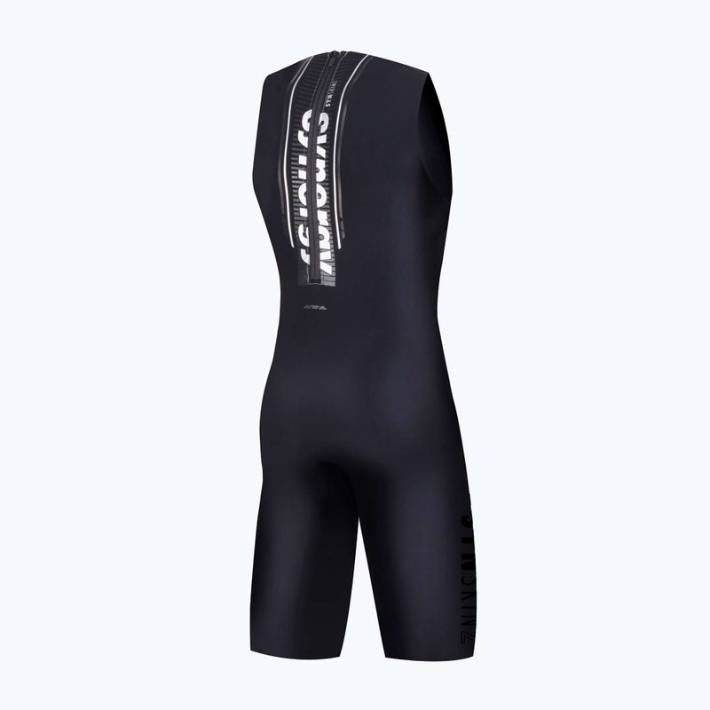 Pánský triatlonový dres Synergy Synskin 2 bez rukávů black 2