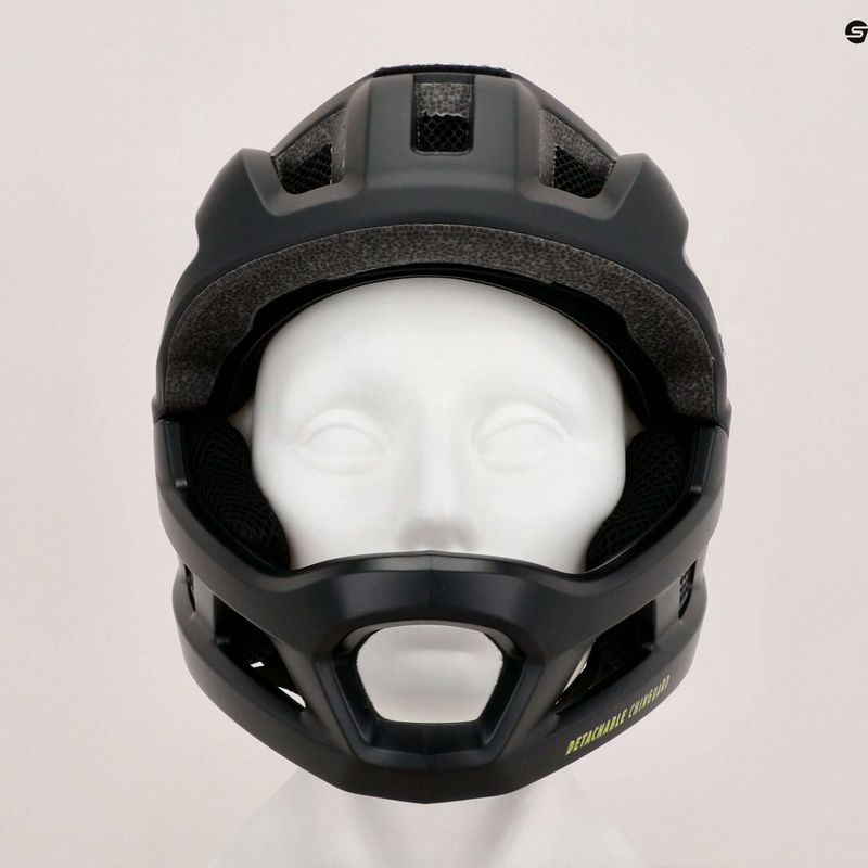 Dětská cyklistická helma ABUS Youdrop FF velvet black 8