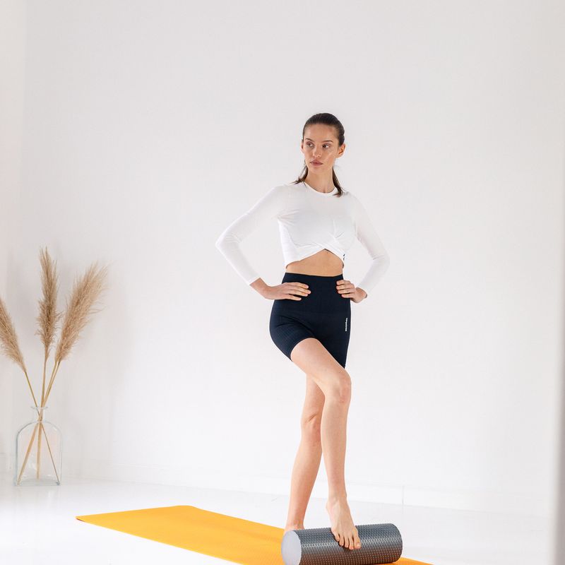 Masážní váleček XTREXO EVA šedý MR-EV02Z 10