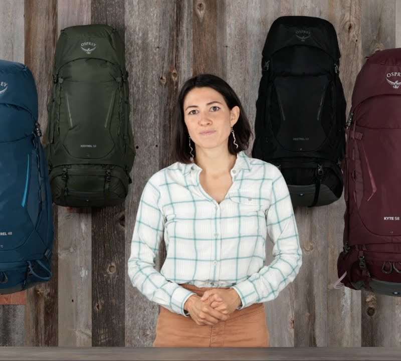 Pánský trekingový batoh Osprey Kestrel 38 l black 10004767 8